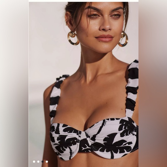 Farm Rio Coconut Underwire Bikini Top, X-Large, $115 - Picture 3 of 6